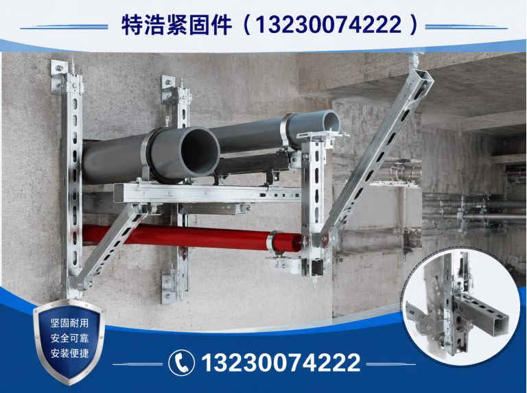 丛台区管廊支架展示图